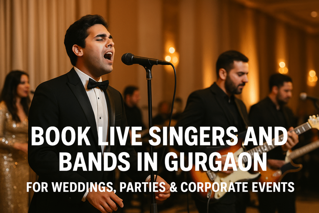 Book Live Singers and Bands in Gurgaon