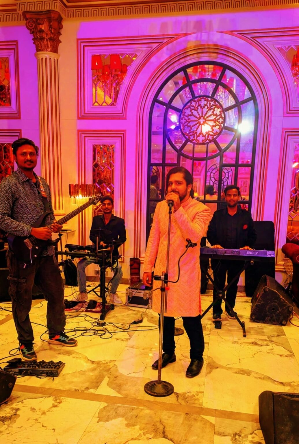 Devashish Pamnani performing live