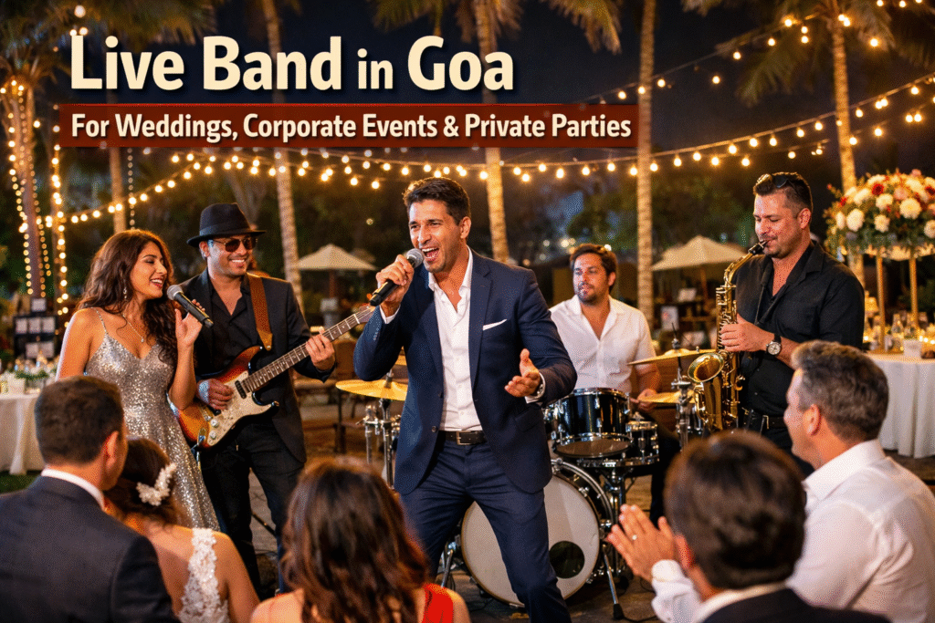 Book Live Band in Goa