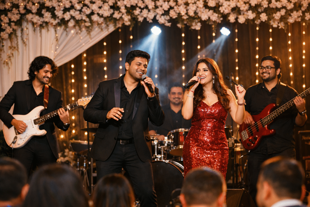 Hire live band in Pune for weddings corporate events and private parties