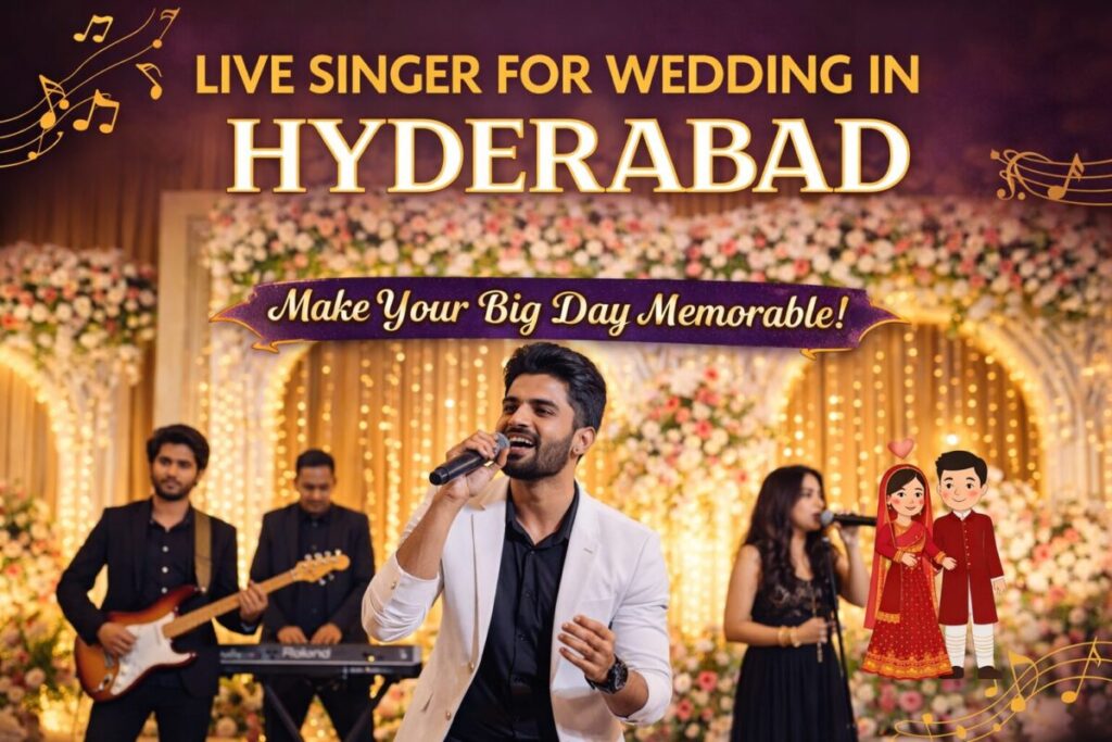 live singer for wedding in hyderabad