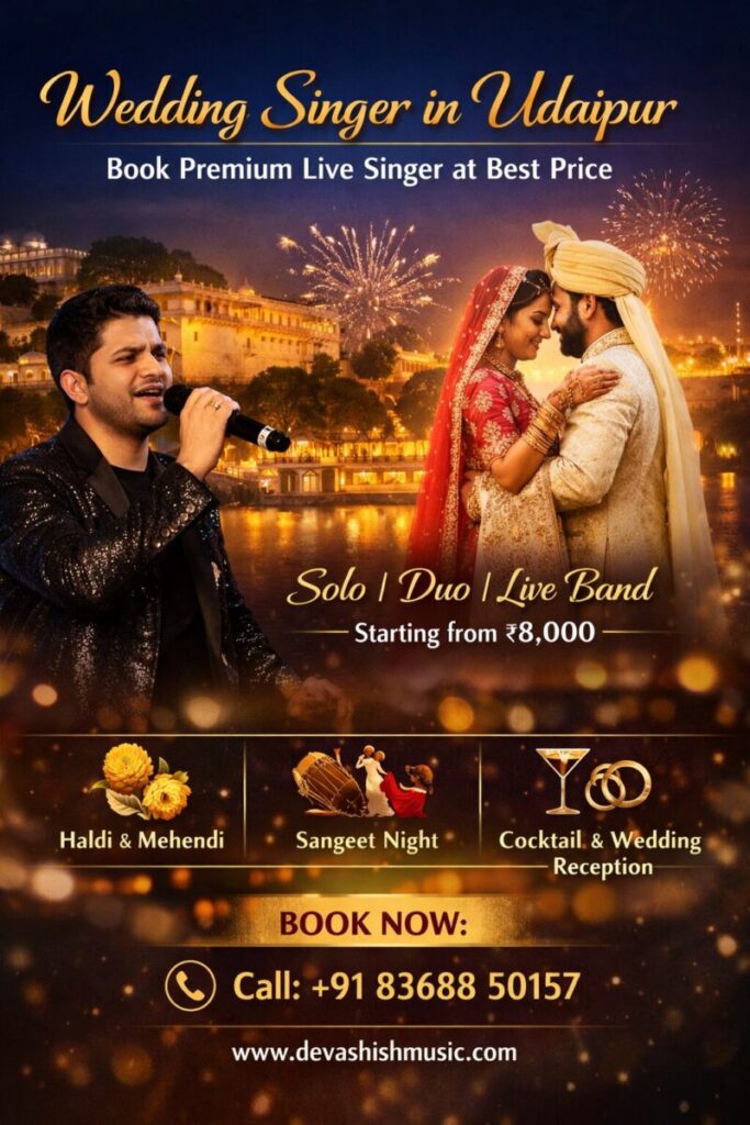 Wedding Singer in Udaipur