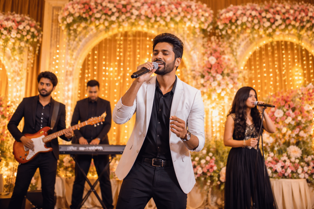 wedding music hyderabad live singer performance at wedding event